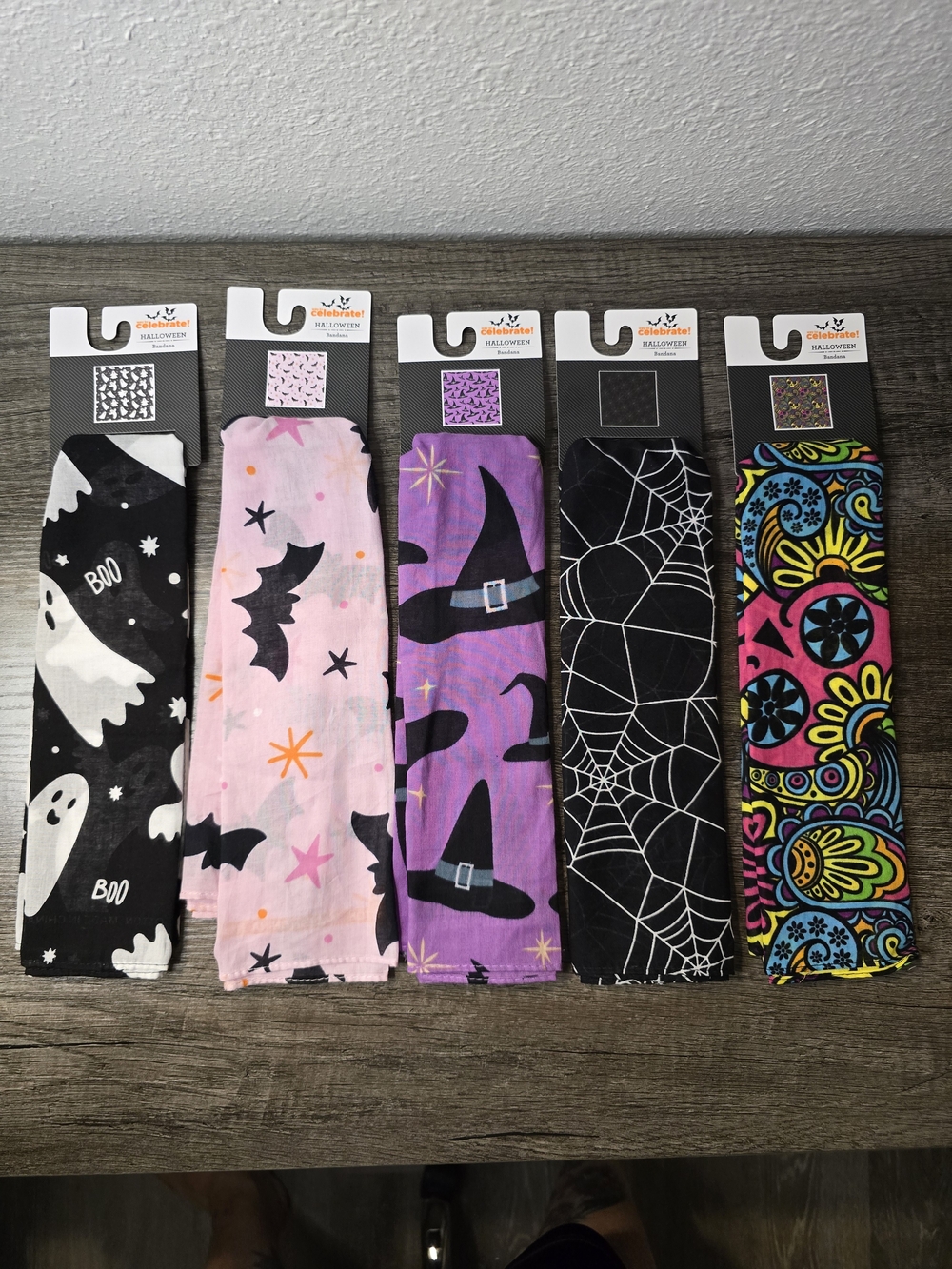 Halloween Hair Bandana Headbands – 5 Designs